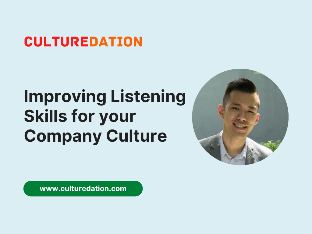 Culturedation_Image_Improving Listening Skills for your Company Culture